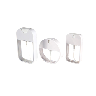 White Shaped Credit Card Portable Bottle