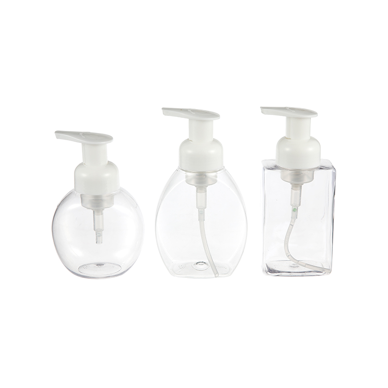 Plastic Foaming Lotion Foam Press Bottle