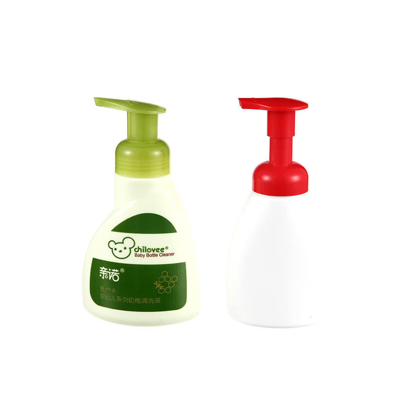 Plastic Shampoo Foam Pump Press Bottle